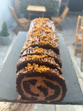 Biscoff Yule Log